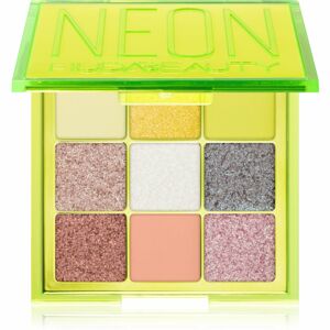 Huda Beauty Neon Obsessions Green szemhéjfesték paletta 9,9 g