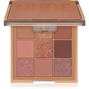 Huda Beauty Nude Obsessions szemhéjfesték paletta árnyalat Nude medium 34 g