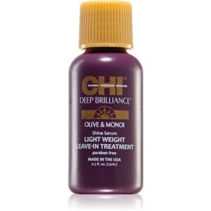 CHI Brilliance Shine Serum Lightweight Leave-in Ttreatment könnyű szérum a fénylő és selymes hajért 15 ml