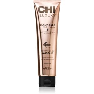 CHI Luxury Black Seed Oil Revitalizing Masque mélyen tisztító maszk száraz és sérült hajra 148 ml