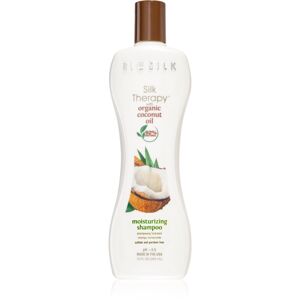 Biosilk Silk Therapy Natural Coconut Oil hidratáló sampon kókuszolajjal 355 ml