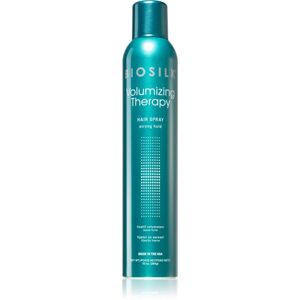 Biosilk Volumizing Therapy Hair Spray hajlakk erős fixálással sima és dús styling -ért 284 g