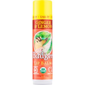 Badger Classic Ginger & Lemon ajakbalzsam