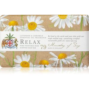 The Somerset Toiletry Co. Natural Spa Wellbeing Soaps Szilárd szappan testre Lavender & Chamomile 200 g