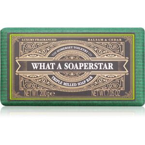 The Somerset Toiletry Co. Distinguished Gentlemen Soap Bar Szilárd szappan uraknak Balsam & Cedar 200 g