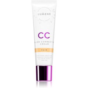 Lumene Color Correcting CC krém az egyenletes bőrszínért SPF 20 árnyalat Fair 30 ml