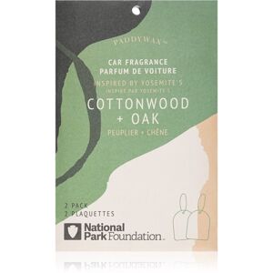 Paddywax Parks Cottonwood + Oak illat autóba 2 db