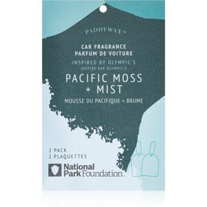 Paddywax Parks Pacific Moss & Mist illat autóba 2 db