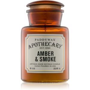 Paddywax Apothecary Amber & Smoke illatgyertya 226 g