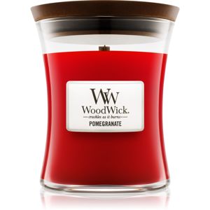 Woodwick Pomegranate illatgyertya fa kanóccal 275 g
