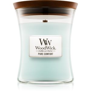 Woodwick Pure Comfort illatos gyertya fa kanóccal 275 g