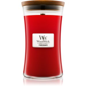 Woodwick Pomegranate illatgyertya fa kanóccal 609,5 g