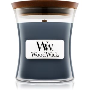 Woodwick Evening Onyx illatgyertya fa kanóccal 85 g