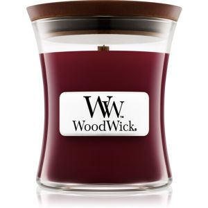 Woodwick Black Cherry illatgyertya fa kanóccal 85 g