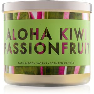 Bath & Body Works Aloha Kiwi Passionfruit illatos gyertya II. 411 g