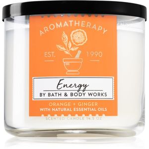Bath & Body Works Energy Orange Ginger illatos gyertya 411 g