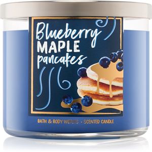 Bath & Body Works Blueberry Maple Pancakes illatos gyertya