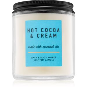 Bath & Body Works Hot Cocoa & Cream illatos gyertya VI. 198 g
