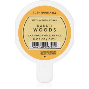 Bath & Body Works Sunlit Woods illat autóba 6 ml