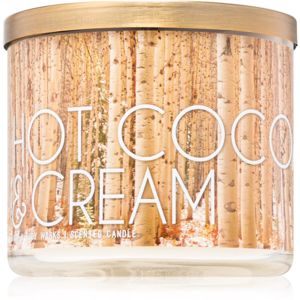 Bath & Body Works Hot Cocoa & Cream illatos gyertya III. 411 g