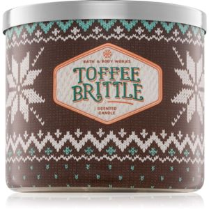 Bath & Body Works Toffee Brittle illatos gyertya 411 g