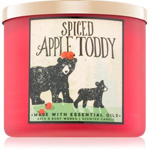 Bath & Body Works Spiced Apple Toddy illatos gyertya esszenciális olajokkal I. 411 g