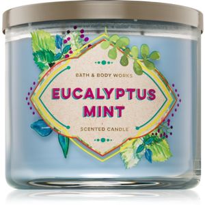 Bath & Body Works Eucalyptus Mint illatos gyertya 411 g