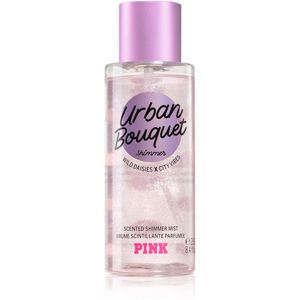 Victoria's Secret PINK Urban Bouquet Shimmer testápoló spray hölgyeknek 250 ml