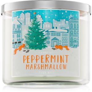 Bath & Body Works Peppermint Marshmallow illatos gyertya 411 g