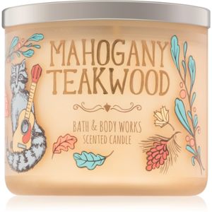 Bath & Body Works Mahogany Teakwood illatos gyertya IV. 411 g