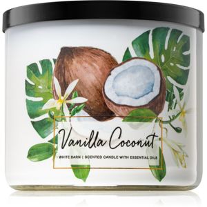 Bath & Body Works Vanilla Coconut illatos gyertya 411 g