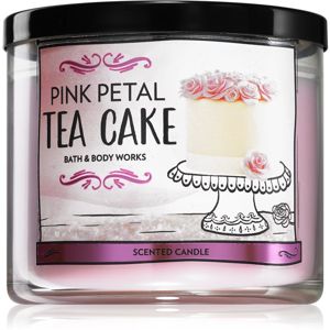 Bath & Body Works Pink Petal Tea Cake illatos gyertya I.