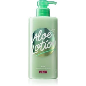 Victoria's Secret PINK Aloe Lotion nyugtató testápoló tej hölgyeknek 414 ml