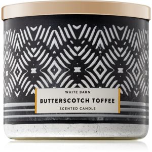 Bath & Body Works Butterscotch Toffee illatos gyertya 411 g