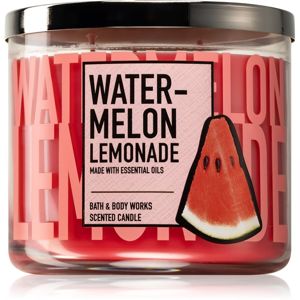 Bath & Body Works Watermelon Lemonade illatos gyertya esszenciális olajokkal 411 g