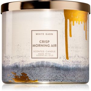 Bath & Body Works Crisp Morning Air illatos gyertya esszenciális olajokkal 411 g