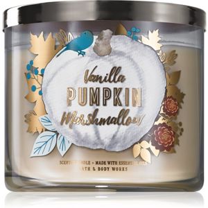 Bath & Body Works Vanilla Pumpkin Marshmallow illatos gyertya I. 411 g