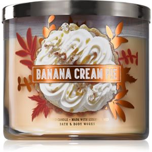 Bath & Body Works Banana Cream Pie illatos gyertya 411 g