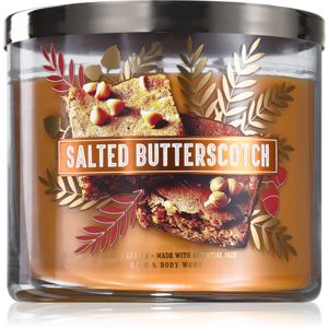 Bath & Body Works Salted Butterscotch illatos gyertya 411 g