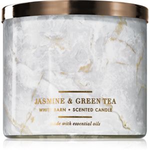 Bath & Body Works Jasmine & Green Tea illatos gyertya 411 g