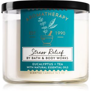 Bath & Body Works Aromatherapy Eucalyptus & Tea illatgyertya 411 g
