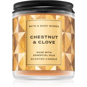 Bath & Body Works Chestnut & Clove illatos gyertya I. 198 g