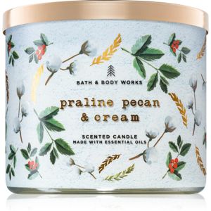 Bath & Body Works Praline Pecan & Cream illatos gyertya 411 g