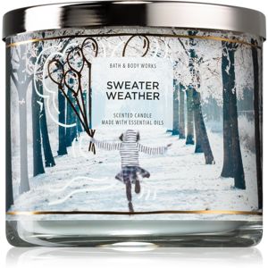 Bath & Body Works Sweater Weather illatos gyertya IV. 411 g
