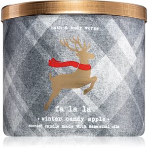 Bath & Body Works Winter Candy Apple illatos gyertya 411 g