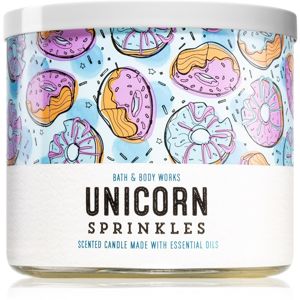 Bath & Body Works Unicorn Sprinkles illatos gyertya I. 411 g