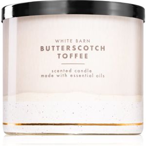 Bath & Body Works Butterscotch Toffee illatos gyertya 411 g