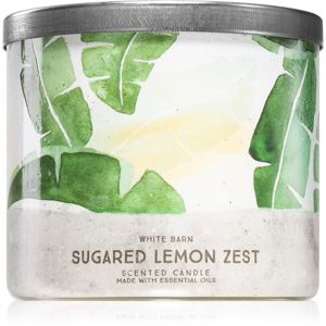 Bath & Body Works Sugared Lemon Zest illatos gyertya 411 g