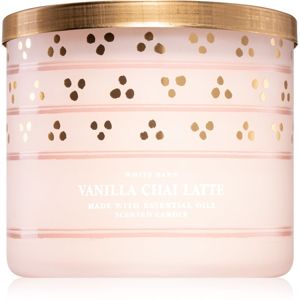 Bath & Body Works Vanilla Chai Latte illatos gyertya 411 g
