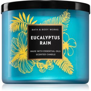 Bath & Body Works Eucalyptus Rain illatos gyertya III. 411 g